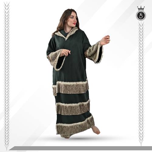 فروه طبقات باللون الزيتي
