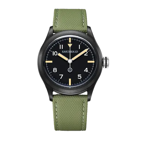 ساعة ايرذين المصنوعة من السيراميك باللون الاسود SUMMIT OVERCAST MK II
