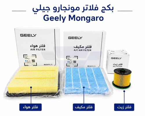 بكج فلاتر مونجارو جيلي 2020-2025 | Geely Mongaro أصلي
