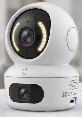 كاميرا مراقبة ذكية إيزفيز مزدوجة العدسة - موديل EZVIZ CS-H7c (44WF,W2)