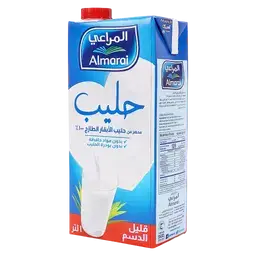 المراعي حليب قليل الدسم 1 لتر