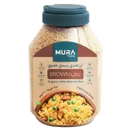 مورا أرز هندي بسمتي بني العضوي 2 كجم