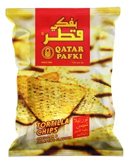 بفكي قطر تورتيلا شيبس بنكهة الشيدر و الهالابينو 125 جم