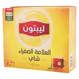 ليبتون شاي أسود 100 كيس