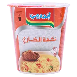 اندومي نودلز كاسات بنكهة الكاري 60 جم