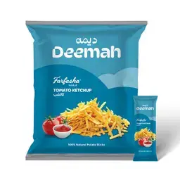 ديمة فرفشه أعواد البطاطس كاتشب 24حبة 15 جم