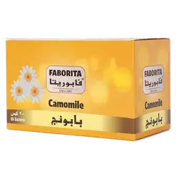 فابوريتا اعشاب البابونج 20 كيس 1.2 جم