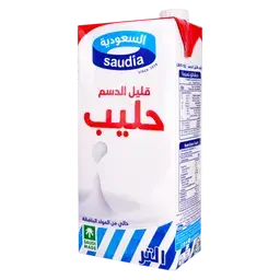 السعودية حليب قليل الدسم 1 لتر