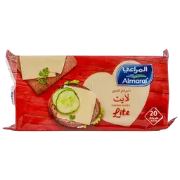 المراعي شرائح جبنة قليلة الدسم 20 شريحة 400 جم