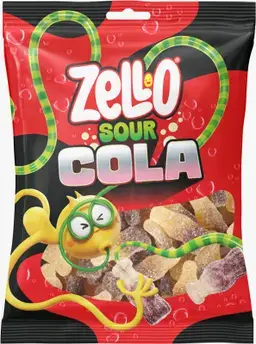 زيلو حلاوة جيلي كولا حامضة 80 جم