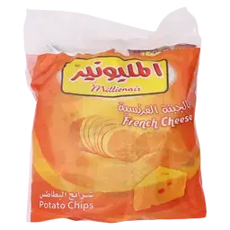 المليونير بطاطس بطعم الجبنة الفرنسية 14 حبة 12 جم