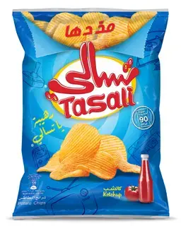 تسالي بطاطس بالكاتشب 90 جم