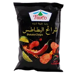 فيركو شرائح البطاطس نكهة الحار نار 120 جم