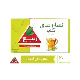 اعشاب ربيع نعناع صافي 20 كيس