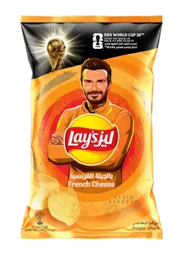 ليز بنكهة الجبنة الفرنسية 155 جم