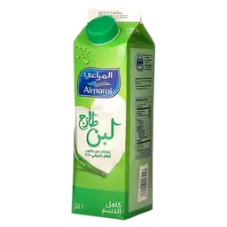 المراعي لبن كامل الدسم 1 لتر