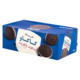 غندور كاكاو بسكويت بالكريمة 12 حبة 38 جم