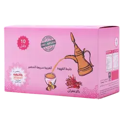 كيف المسافر قهوة سعودية سريعة التحضير بالزعفران 10 حبات 30 جم