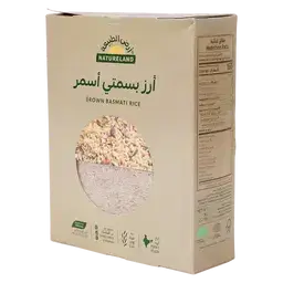 أرض الطبيعة أرز بسمتي أسمر 1 كجم