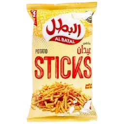 البطل عيدان بطاطس ملح البحر 80 جم