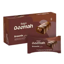 ديمه براوني كيك بالشوكولاتة علبة 12 حبة 37 جم