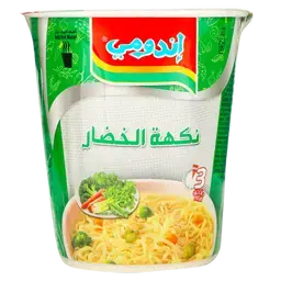 اندومي نودلز كاسات بنكهة الخضار 60 جم