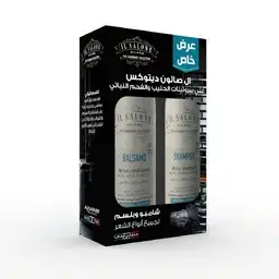 ال صالون مجموعة شامبو وبلسم ديتوكس 500 مل