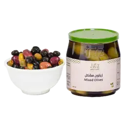 زيتون مشكل ٣٦٠ جرام - جبن وزيتون
