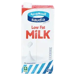 السعودية حليب قليل الدسم 2 لتر
