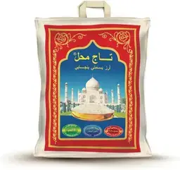 تاج محل رز بنجابي بسمتي حبه طويل 5 كجم
