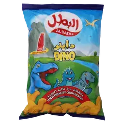 البطل داينو منتفخات الذرة بالكاتشب 100 جم