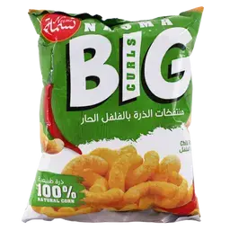 نسمة منتفخات الذرة بنكهة الفلفل الحار 80 جم