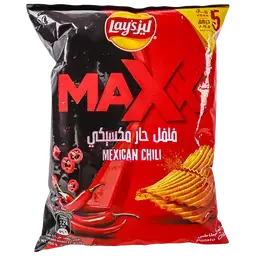 شرائح بطاطس لايز ماكس بنكهة الفلفل الحاد المكسيكي 105 جم