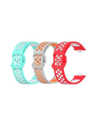 أتش دبليو 3PCS سوار هواوي ووتش 3 ، سيليكون سوار استبدال