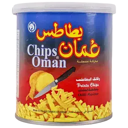 عمان بطاطس علبة بالنكهة الحارة 37 جم
