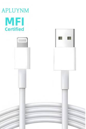 أبلينم شاحن iPhone، [معتمد من Apple MFi] كابل USB إلى Lightning بطول 1 متر، سلك شحن سريع متوافق مع iPhone 14/13/12/11 Pro Max/XS MAX/XR/XS/X/8/7/Plus/6S/6/SE/5S/iPad