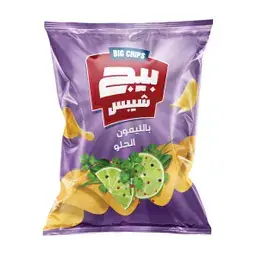 بيج شيبس ليمون حلو 100 جم