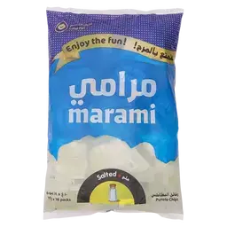 مرامي رقائق البطاطس بالملح 18 حبة 10 جم