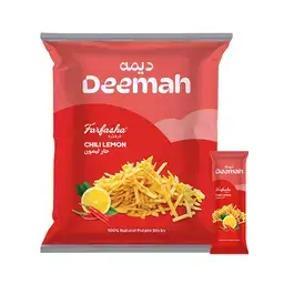 ديمة فرفشه أعواد البطاطس حار وليمون 24 حبة 15 جم