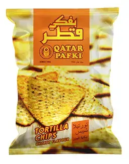بفكي قطر تورتيلا شيبس بنكهة الجبنة 125 جم