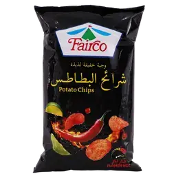 فيركو شرائح البطاطس نكهة الحار نار 50 جم