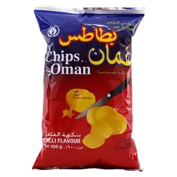 عمان بطاطس بالنكهة الحارة 100 جم