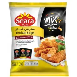 سِيارا ستربس الدجاج بالبهارات مجمد 750 جم