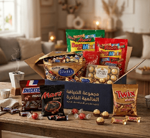 مجموعة الحلويات المختارة من عزم ماركت 