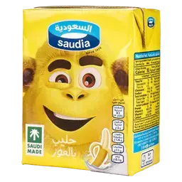 السعودية حليب بالموز 200 مل