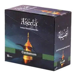 أصيلة خليط قهوة سعودية سريعة التحضير هيل علبة 10 أظرف 30 جم