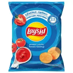 ليز رقائق البطاطس بالكاتشب 48 جم