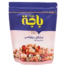 باجة مكسرات مشكل ديلوكس بدون ملح 120 جم