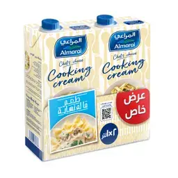 المراعي كريمة طبخ كاملة الدسم 2 حبة 1 لتر