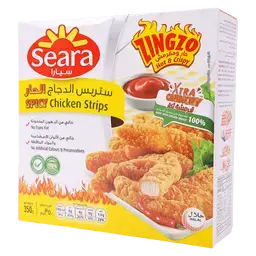 سيارا ستربس الدجاج الحار 350 جم